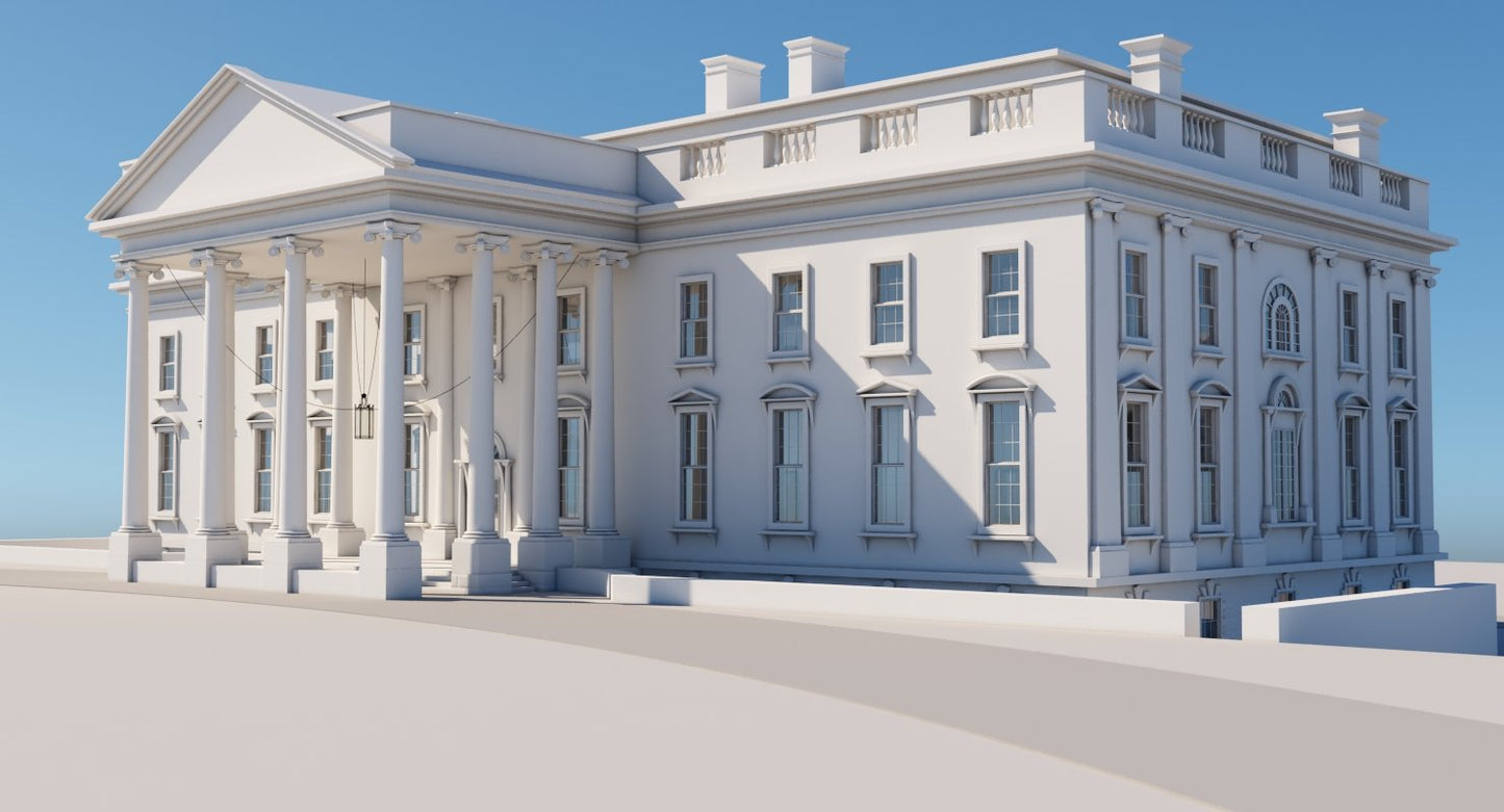 White House 3D Model