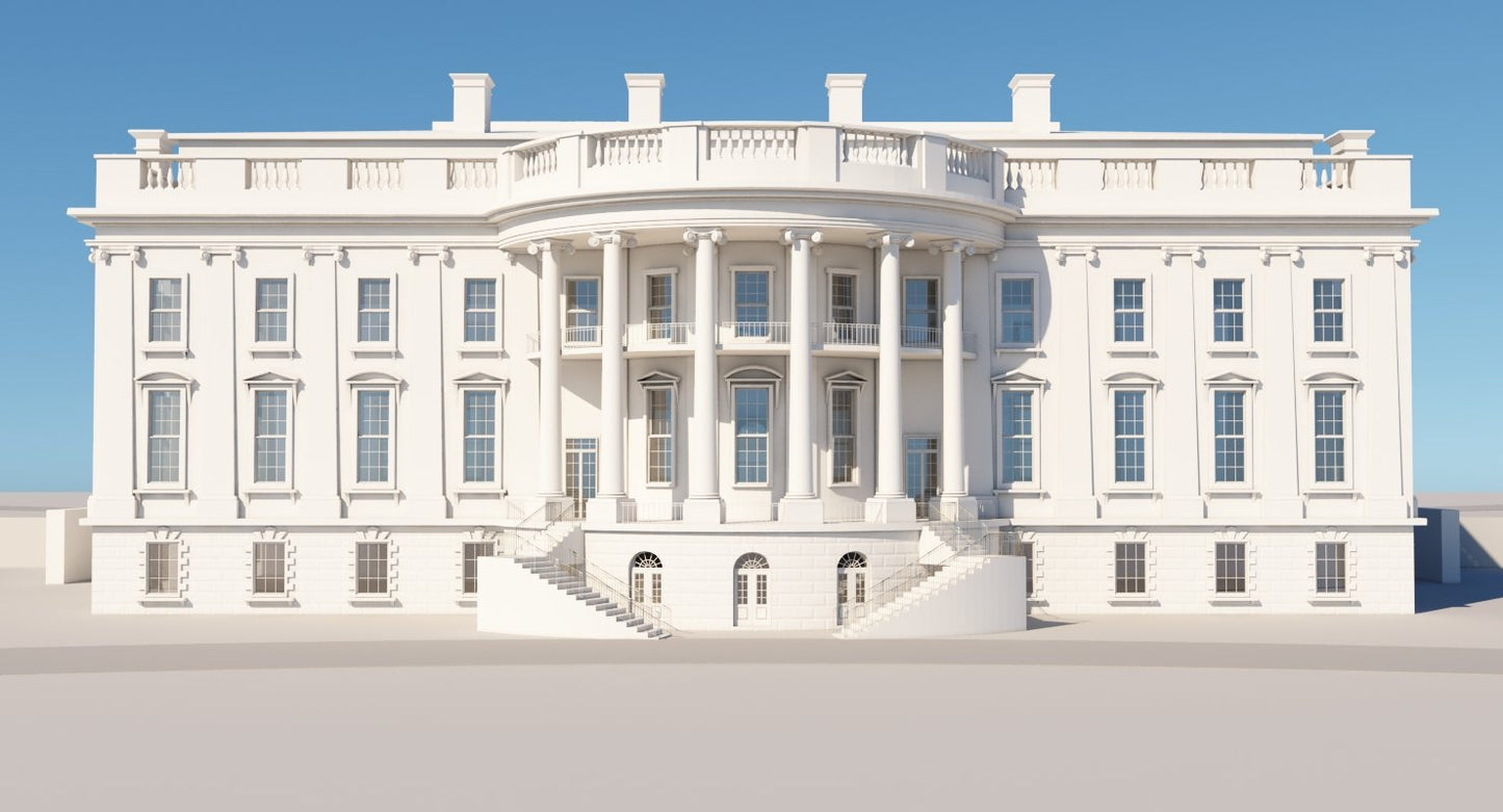 White House 3D Model