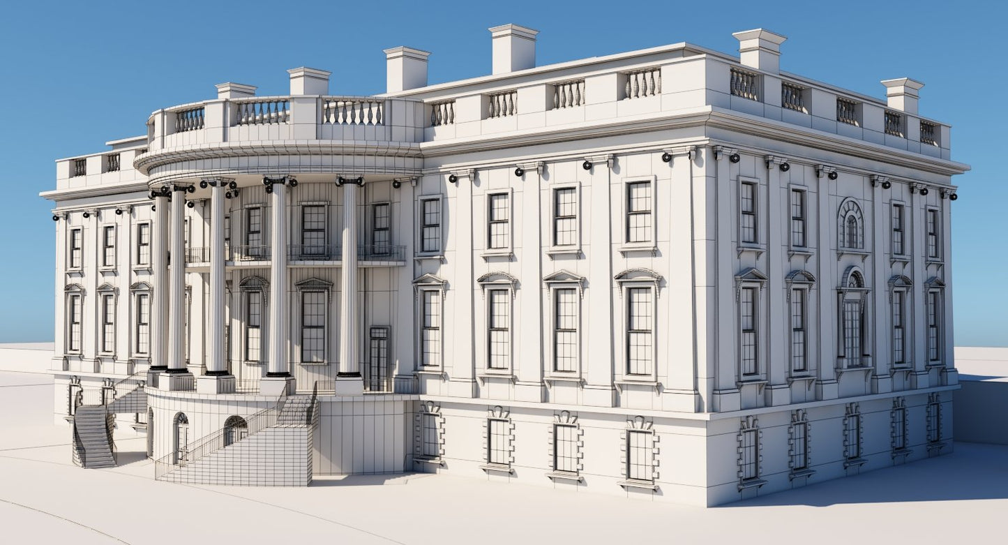 White House 3D Model