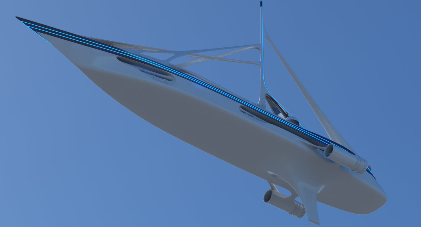 Futuristic Yacht 01