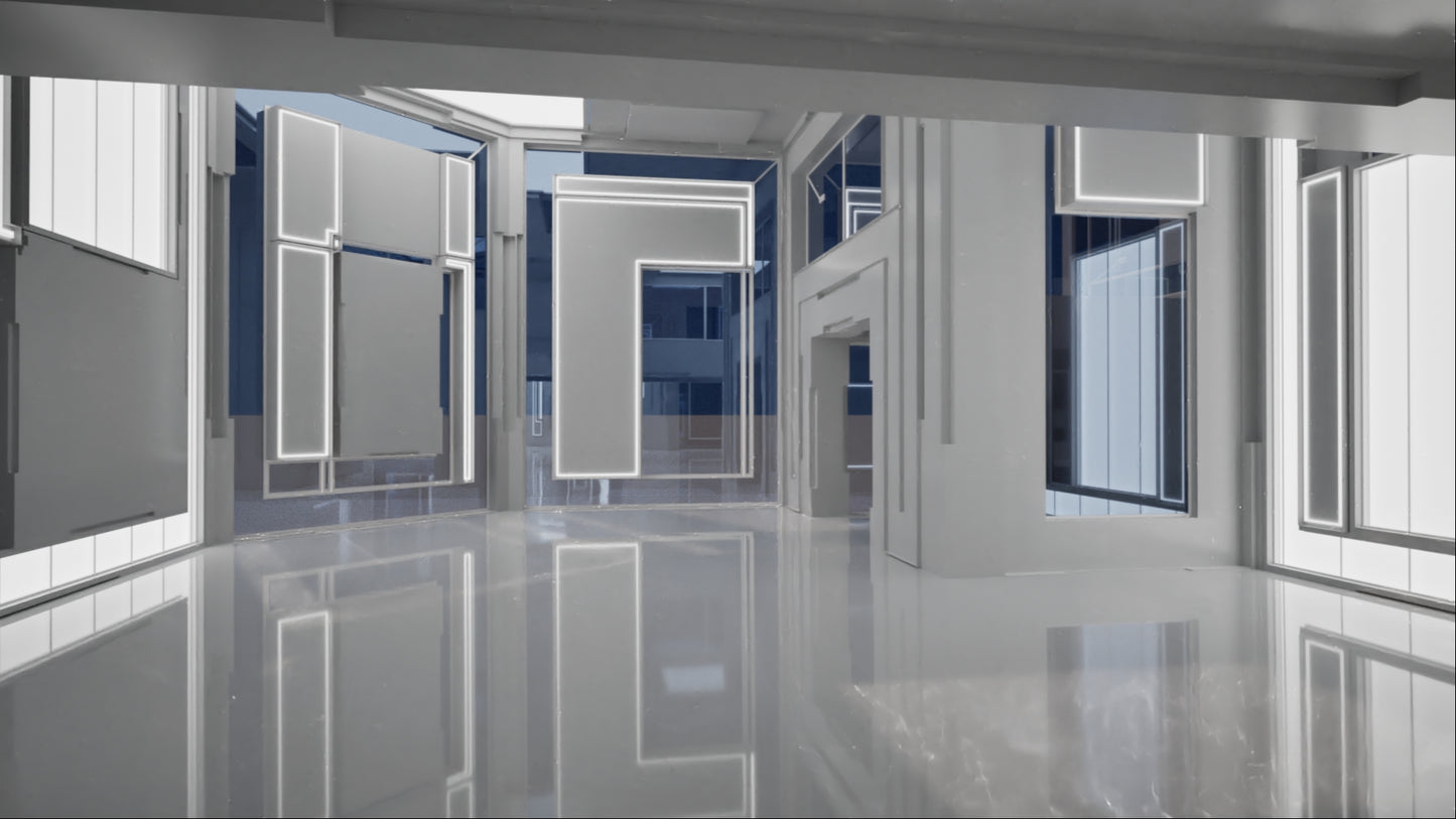 Futuristic Interior 4014