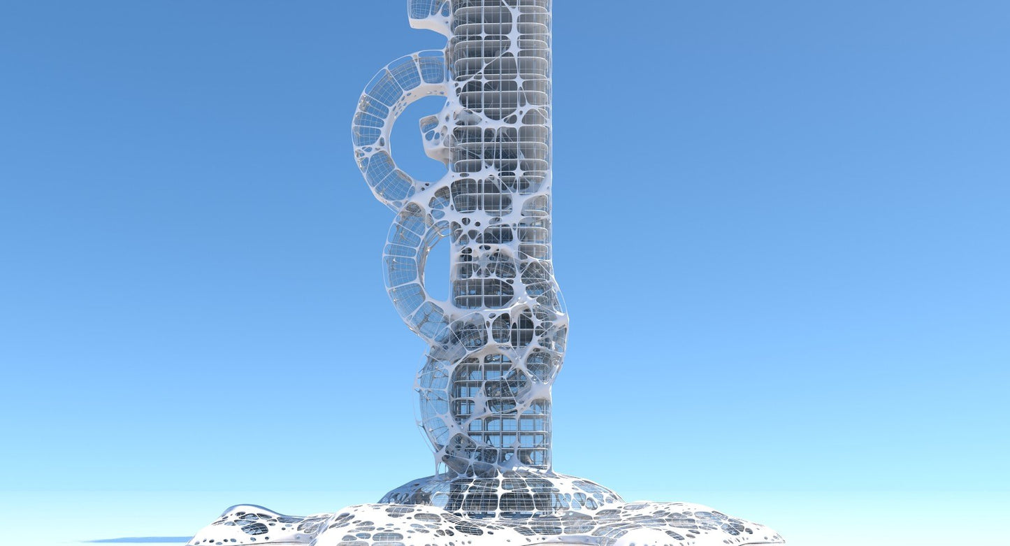 Futuristic Skyscraper 991
