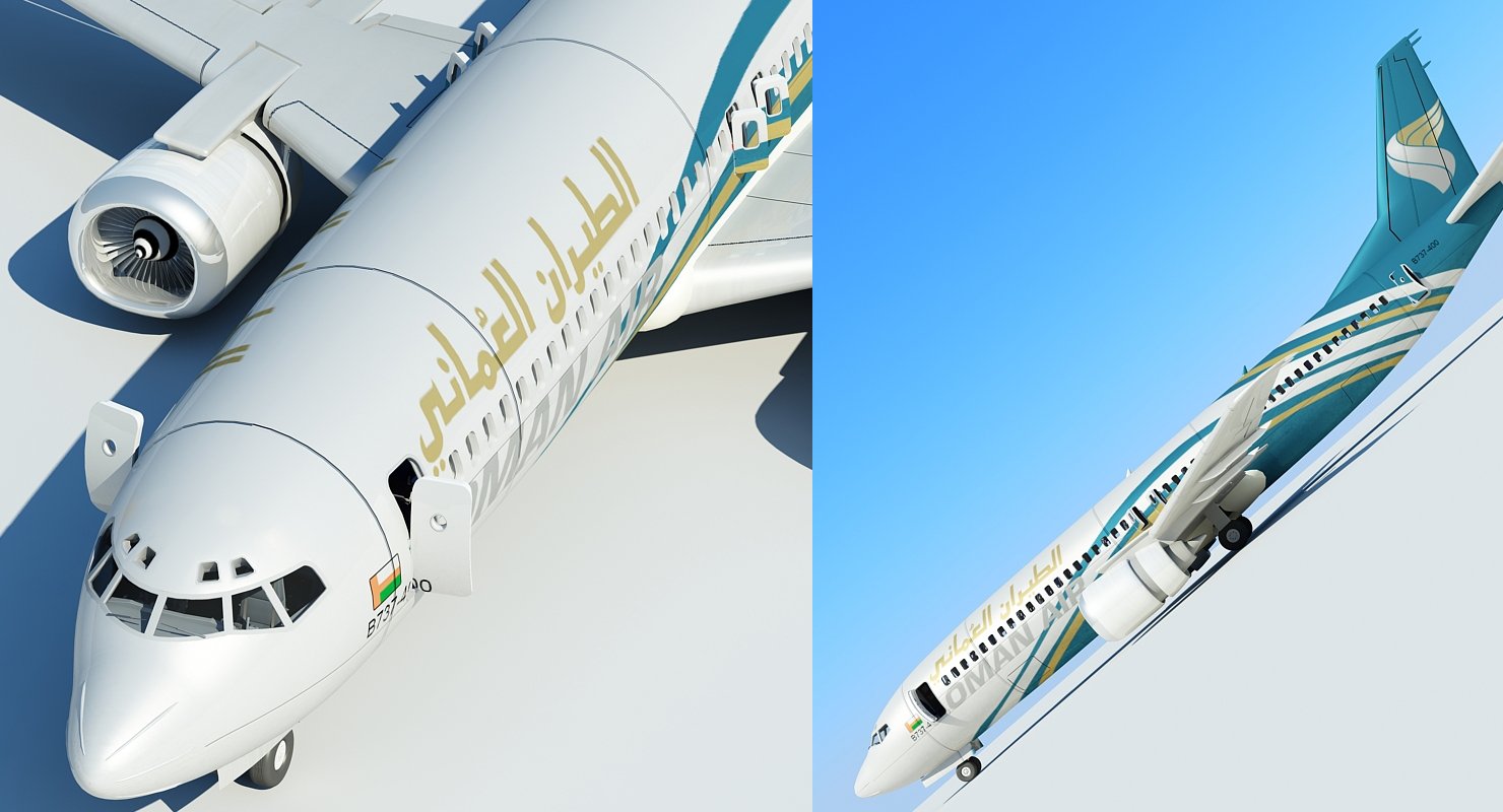 737 Oman Air - WireCASE