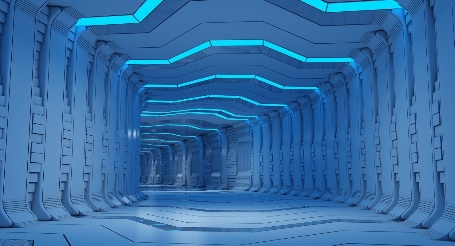 Futuristic Tunnel 10 - WireCASE