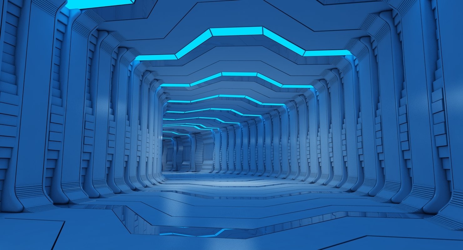 Futuristic Tunnel 10 - WireCASE
