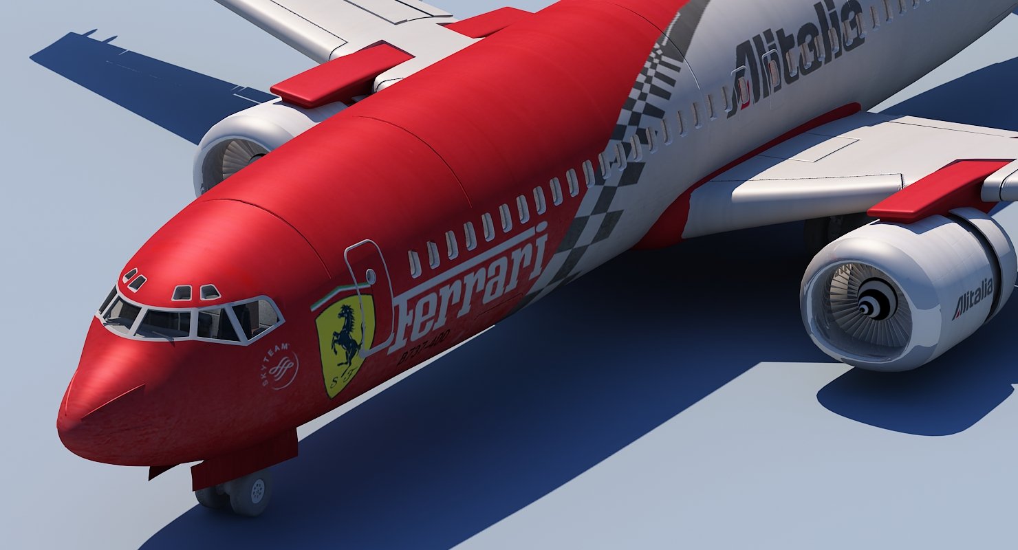737 Air Alitalia - WireCASE