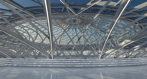 Futuristic Interior Scene 22 - WireCASE