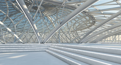 Futuristic Interior Scene 22 - WireCASE