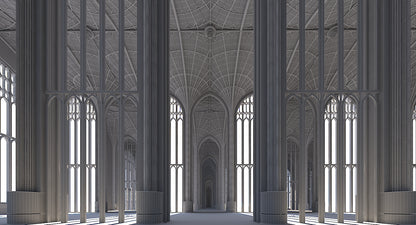 Classic Cathedral Interior 324