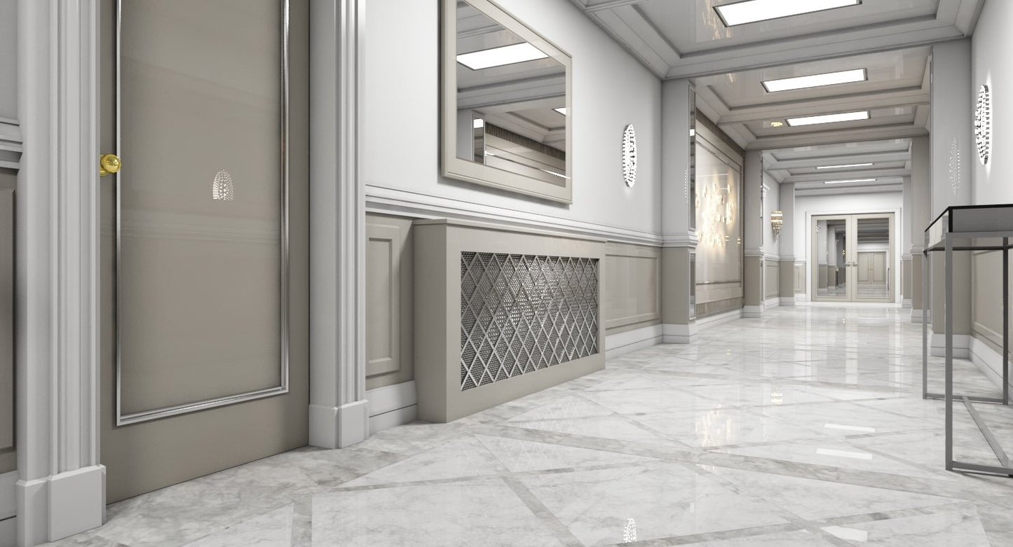 3D model Grand Corridor Tileable Kit 2 - WireCASE