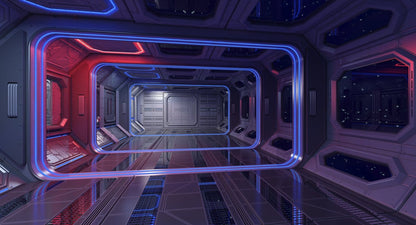 Sci Fi Interior 3 3D Model