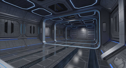 Sci-Fi Interior 2 - WireCASE
