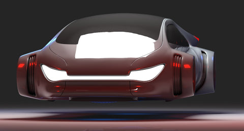 Futuristic Car 7 - WireCASE