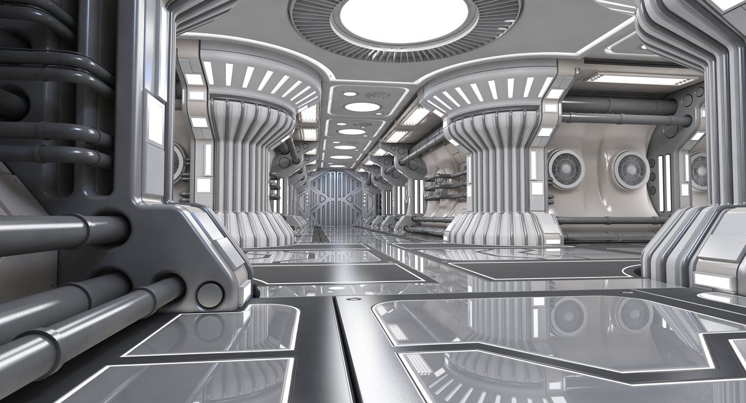 Sci Fi Interior 05 - WireCASE
