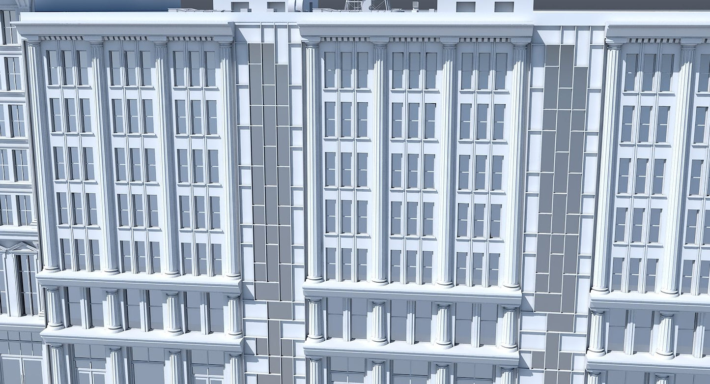Commercial Building Facade 22