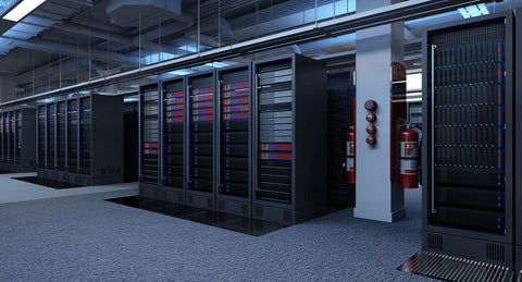 Data Communication Server Room 3D Model - WireCASE