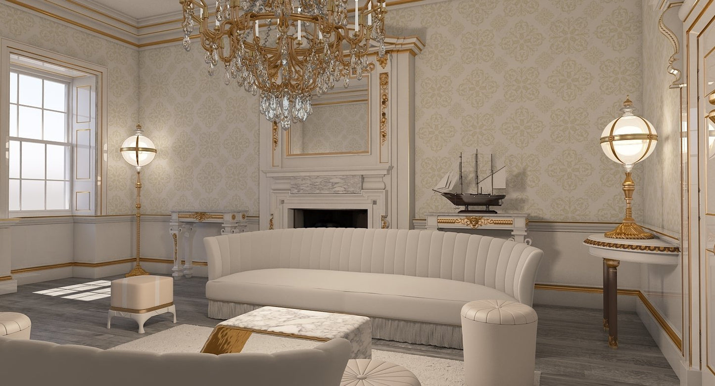 Classic Interior Room 3D model