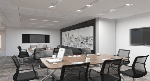 3D Office Interior 40 Model - WireCASE