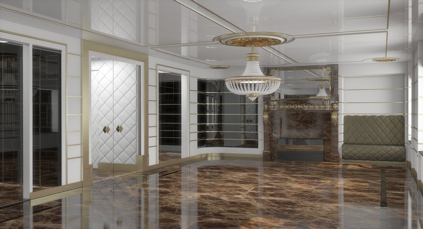 Classic Luxury Interior 3D Model