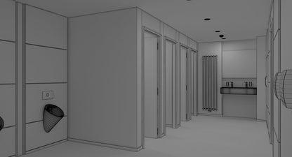 3D model Rest Room 2