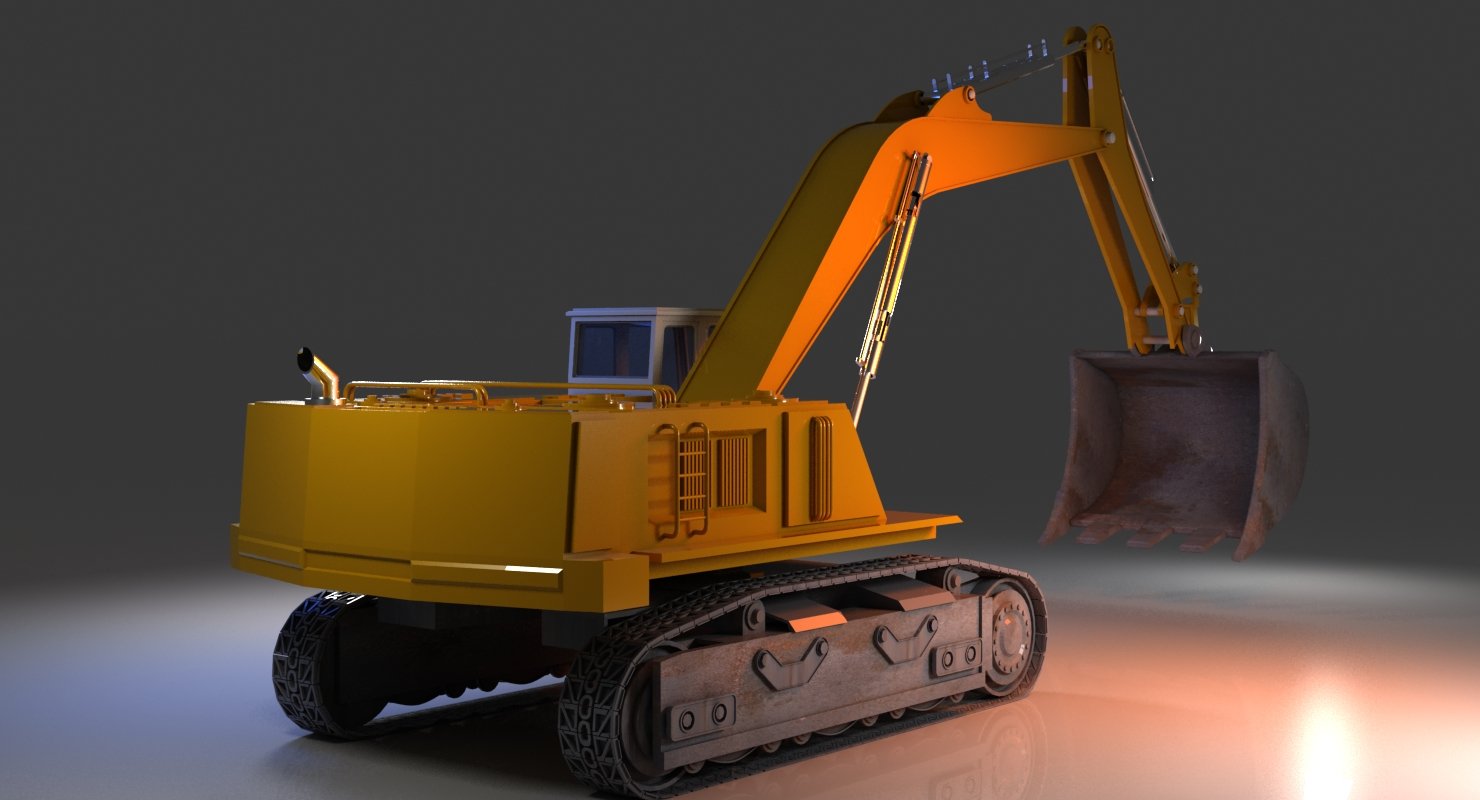 Digger Construction Vehicle - WireCASE