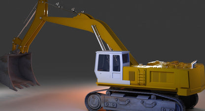 Digger Construction Vehicle