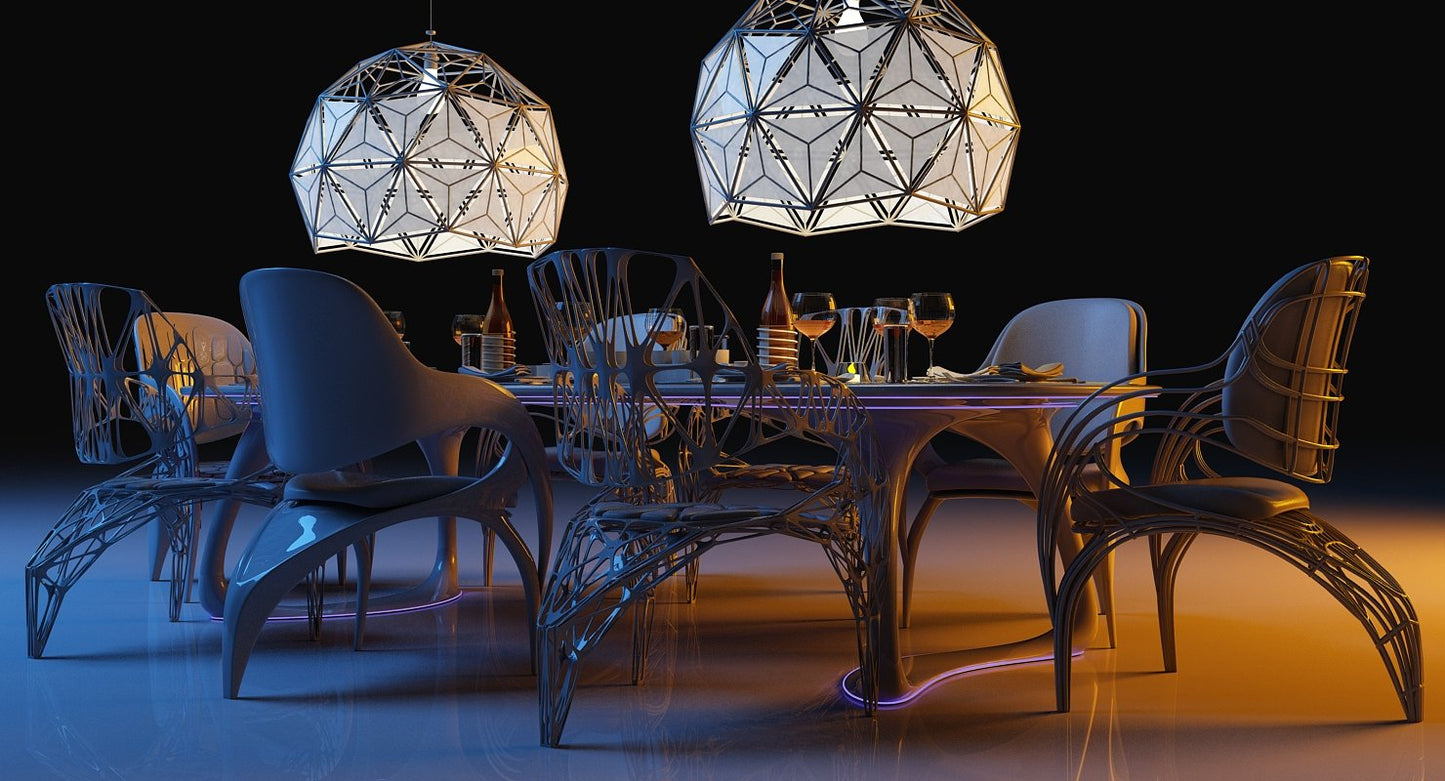 Futuristic Dining Set