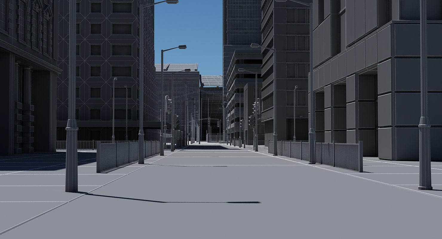 3D City Builder 01 - WireCASE