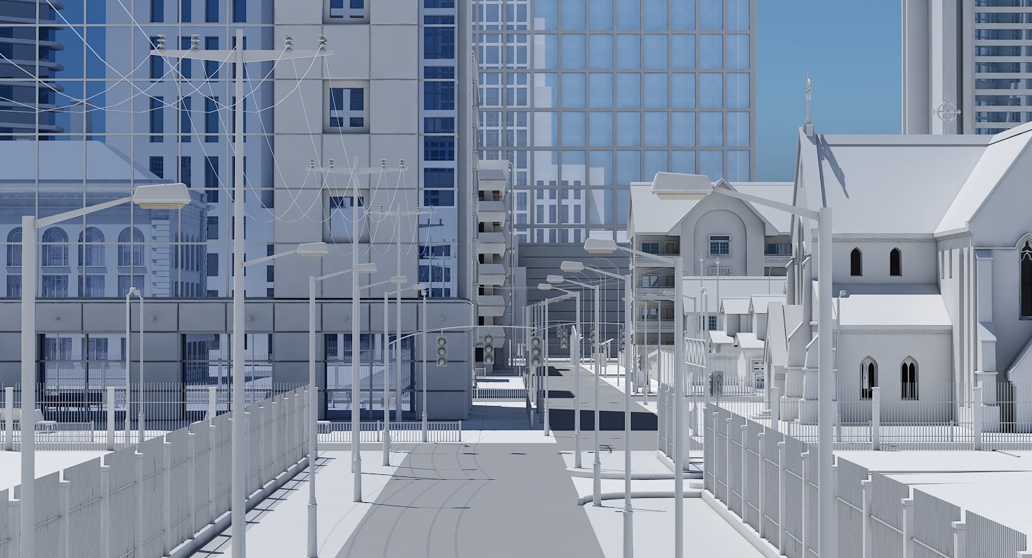 3D City Builder 01 - WireCASE
