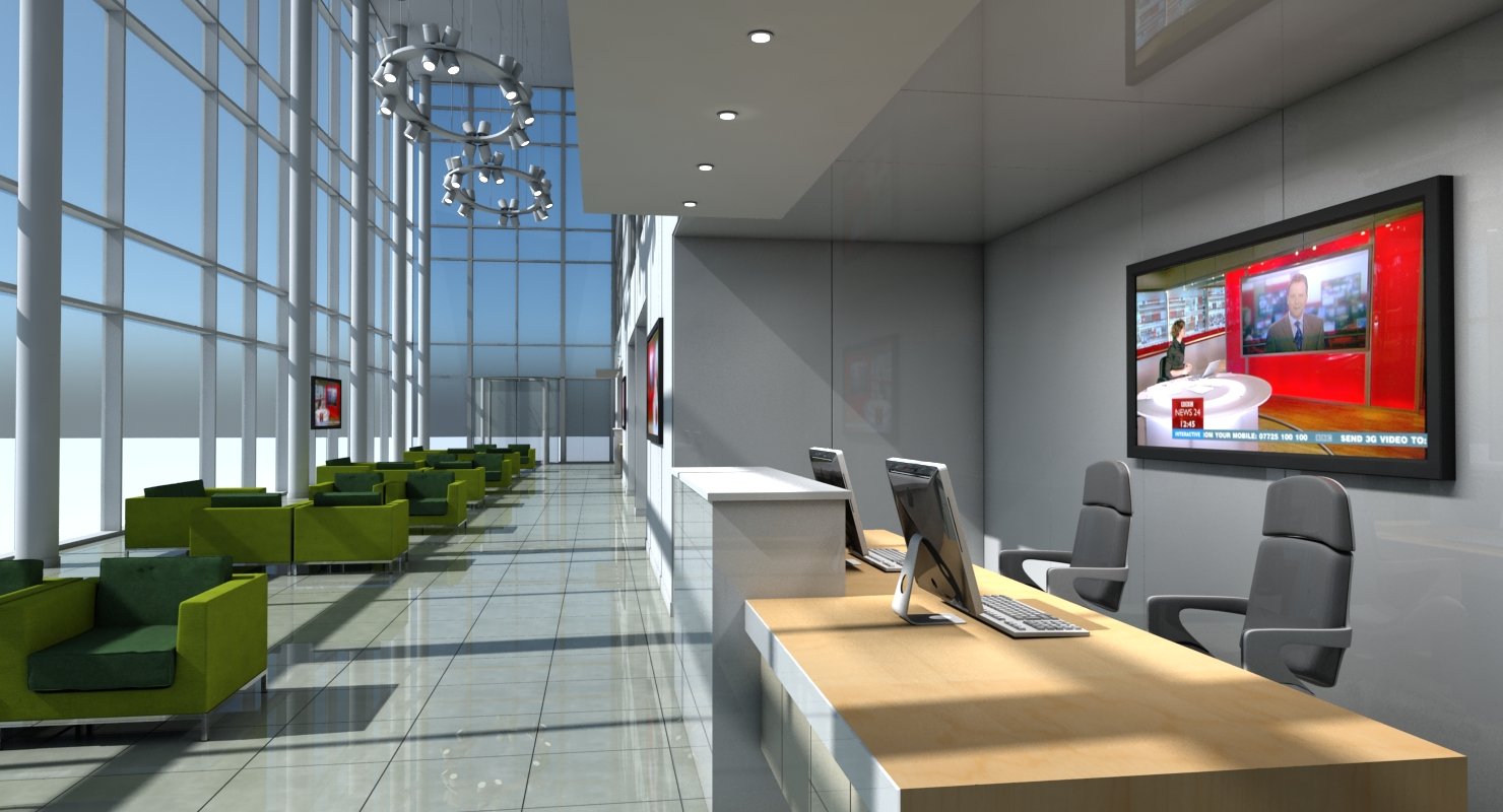 Office Entrance Reception - WireCASE