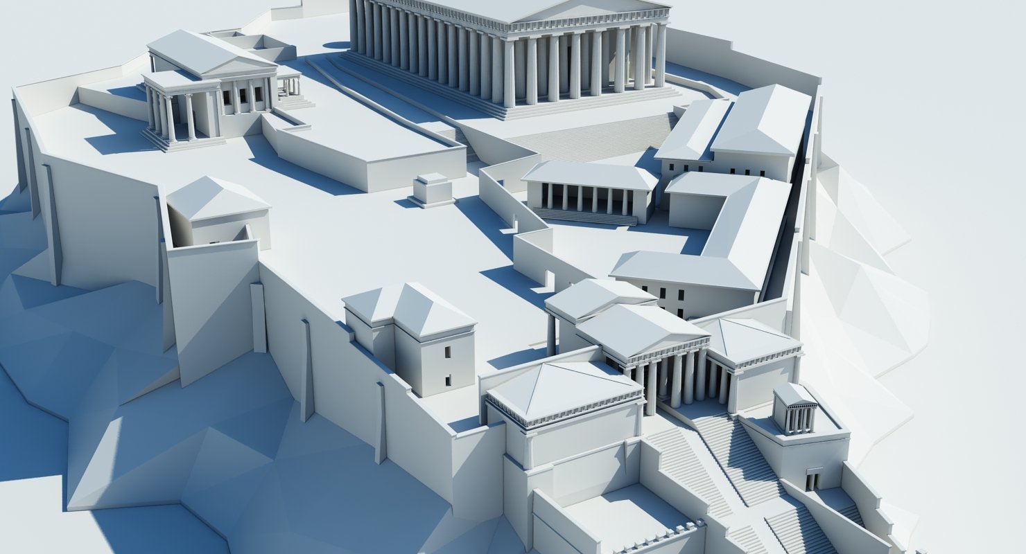 Acropolis 3D Model - WireCASE