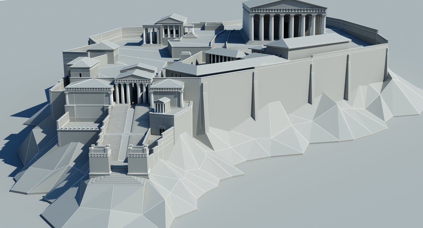 Acropolis 3D Model - WireCASE