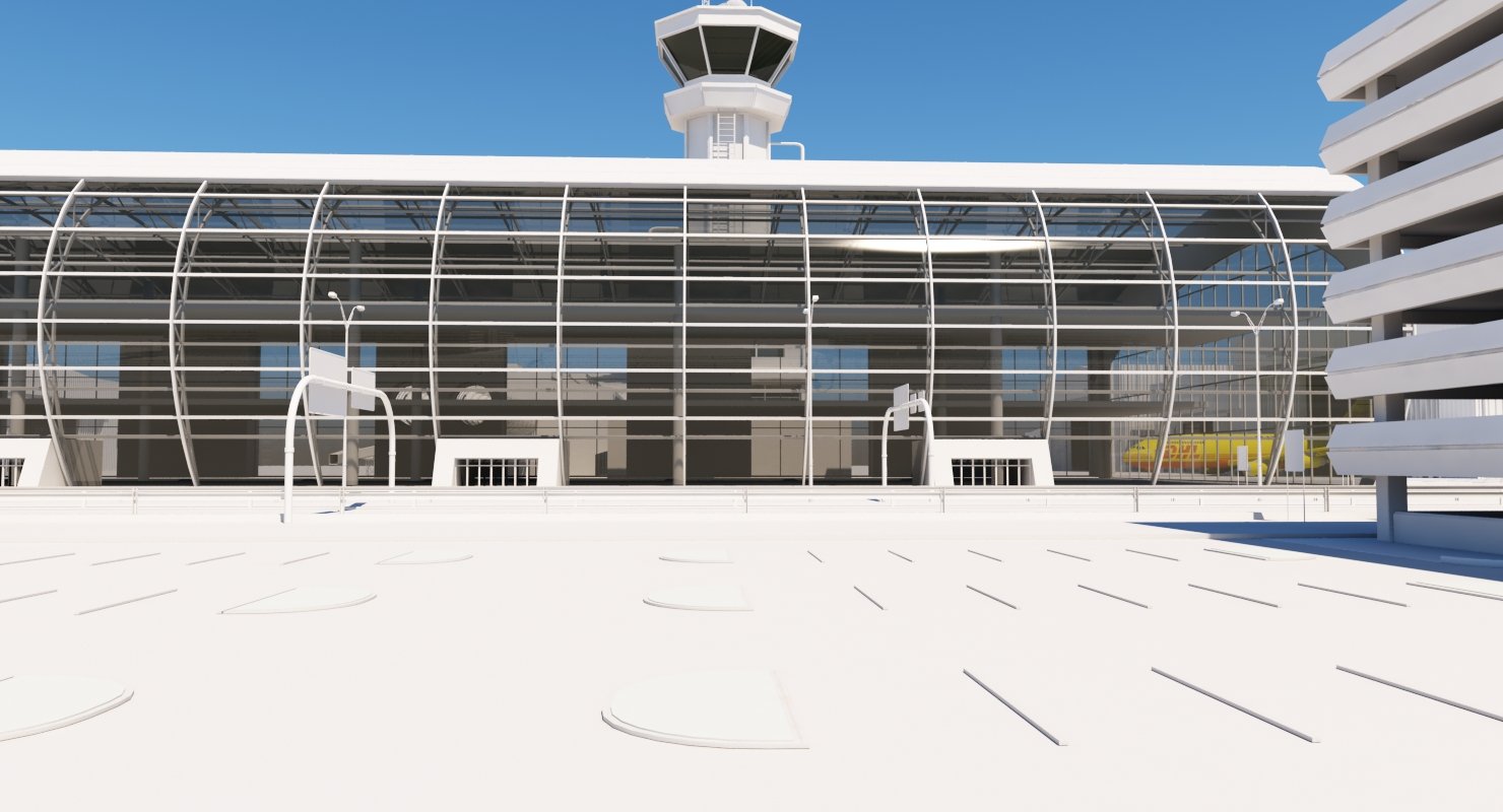 Airport Buildings Layout - WireCASE