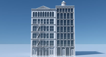 Commercial Building Facade 10