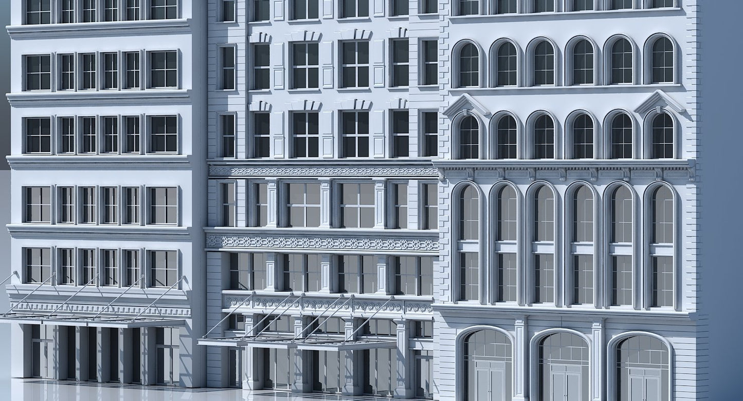 Commercial Building Facade 14