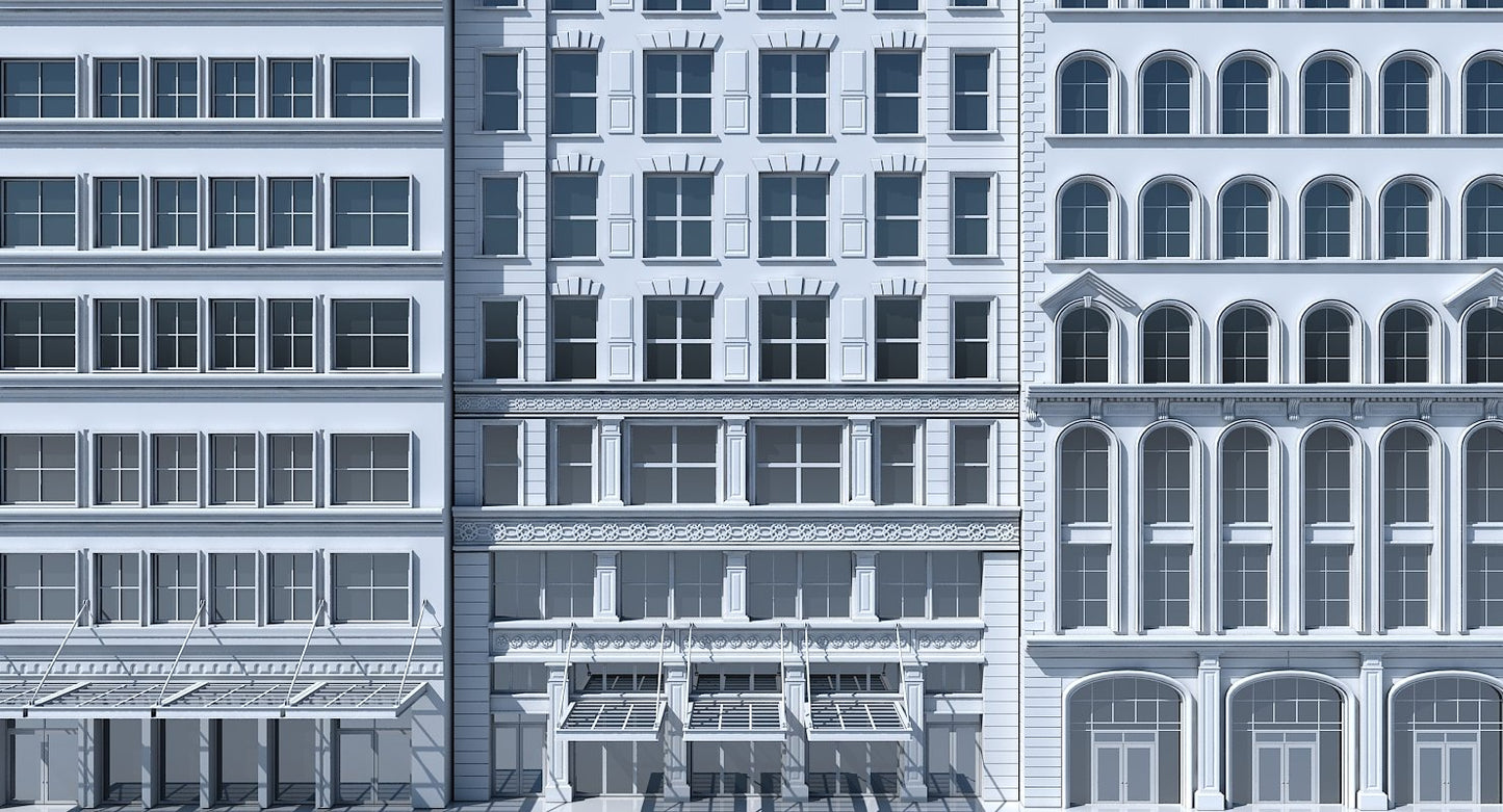 Commercial Building Facade 14