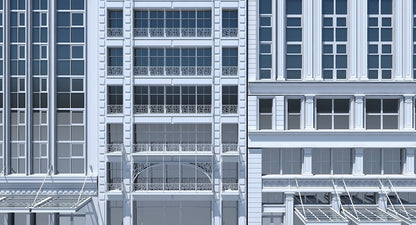 Commercial Building Facade 15