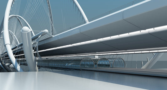 Futuristic Suspension Bridge 1 HD