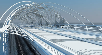 Futuristic Suspension Bridge 2 HD