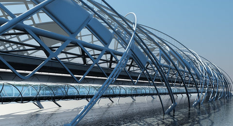 Futuristic Suspension Bridge 2 HD - WireCASE
