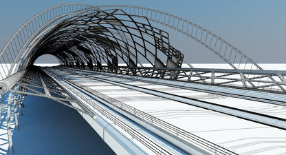Futuristic Suspension Bridge 2 HD