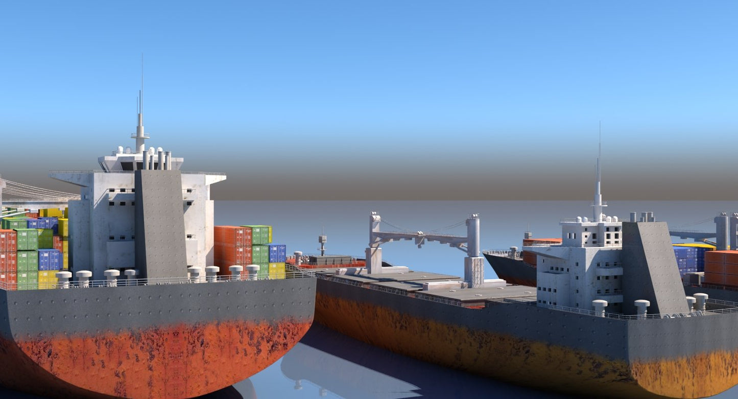 Cargo Vessel Collection - WireCASE