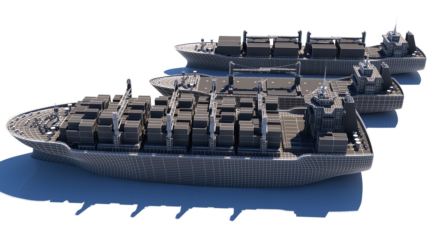 Cargo Vessel Collection - WireCASE