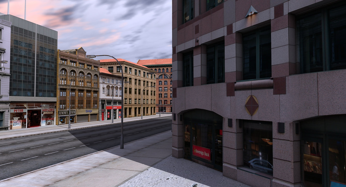 Low Poly City Block 2