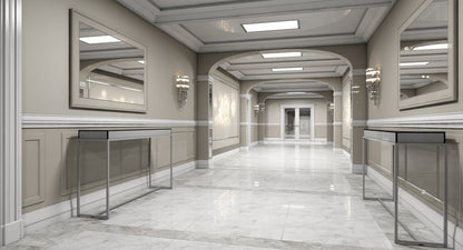3D Grand Corridor Tileable Kit 3 model