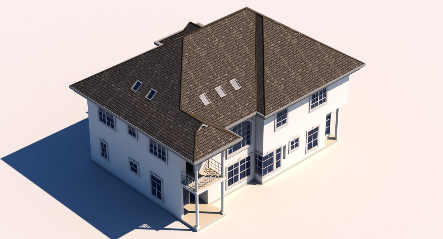 3D House Cut Out