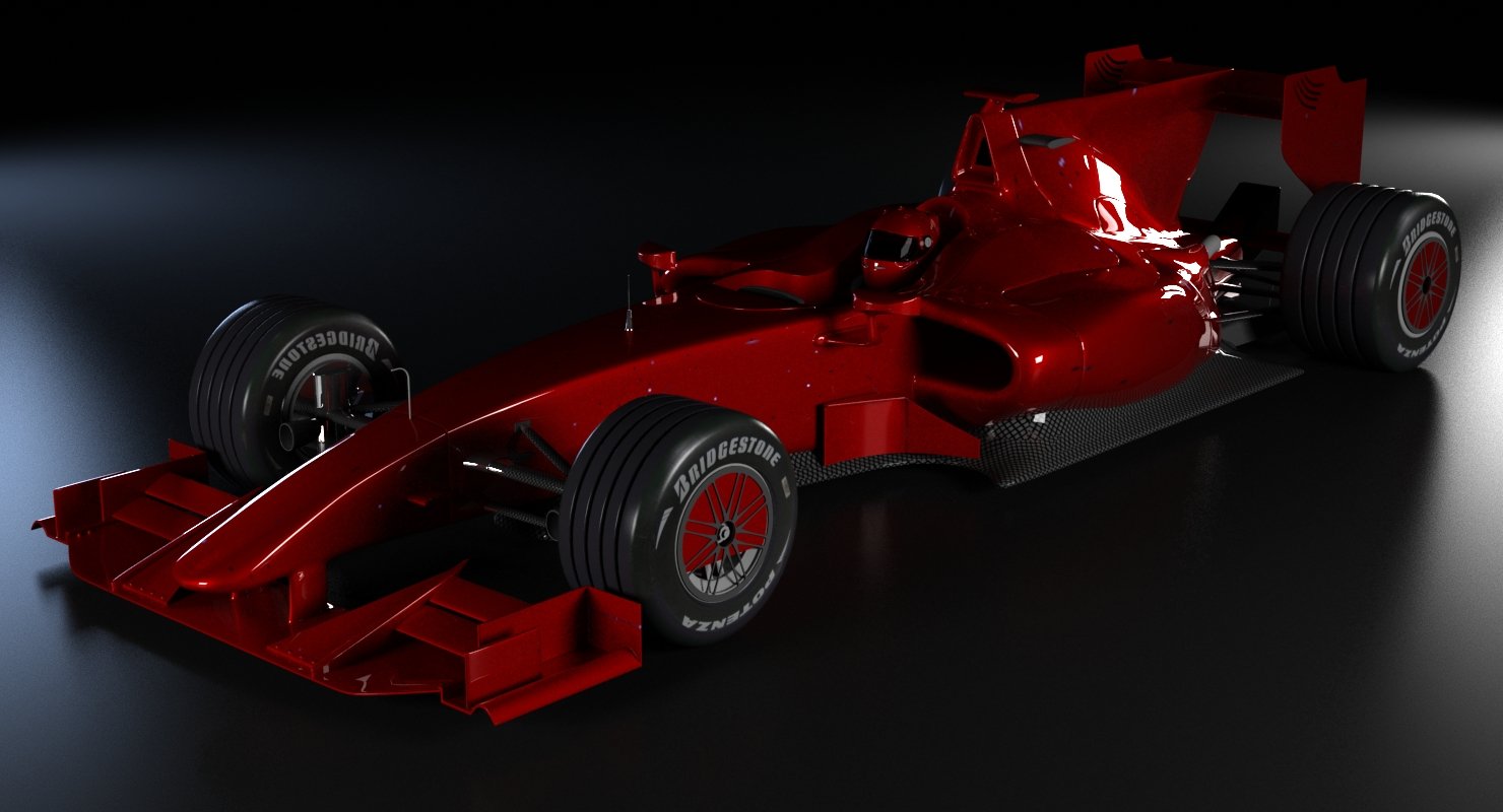Generic Formula 1 Car - WireCASE