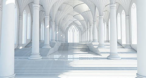 Futuristic Interior Scene - WireCASE