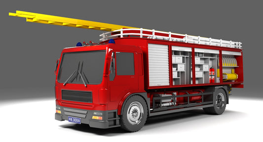 HGV Fire Truck - WireCASE