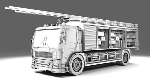 HGV Fire Truck - WireCASE